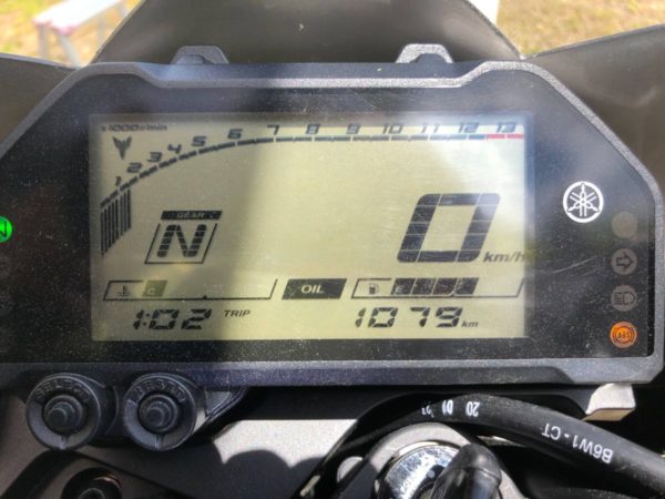 Mt 03absが総走行距離1000kmを越えて初回点検 バイクとオッサン