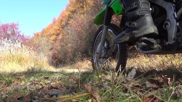KLX125楽しいフラット林道レビュー「動画あり」 ｜ バイクとオッサン