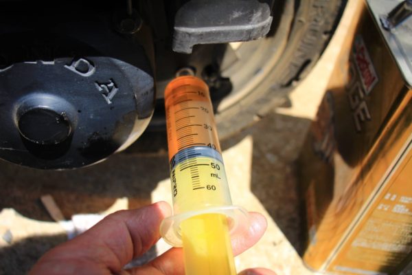 DIoFitでオフロードレースに出るための整備「ギヤオイル交換編」