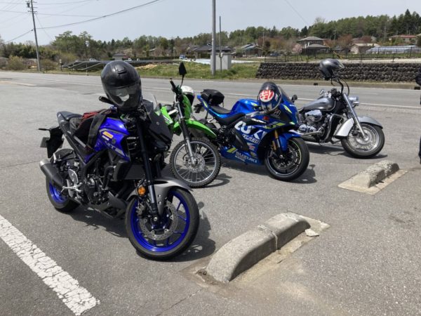 ストファイ・オフ車・SS・アメリカンの異種プチツーリング